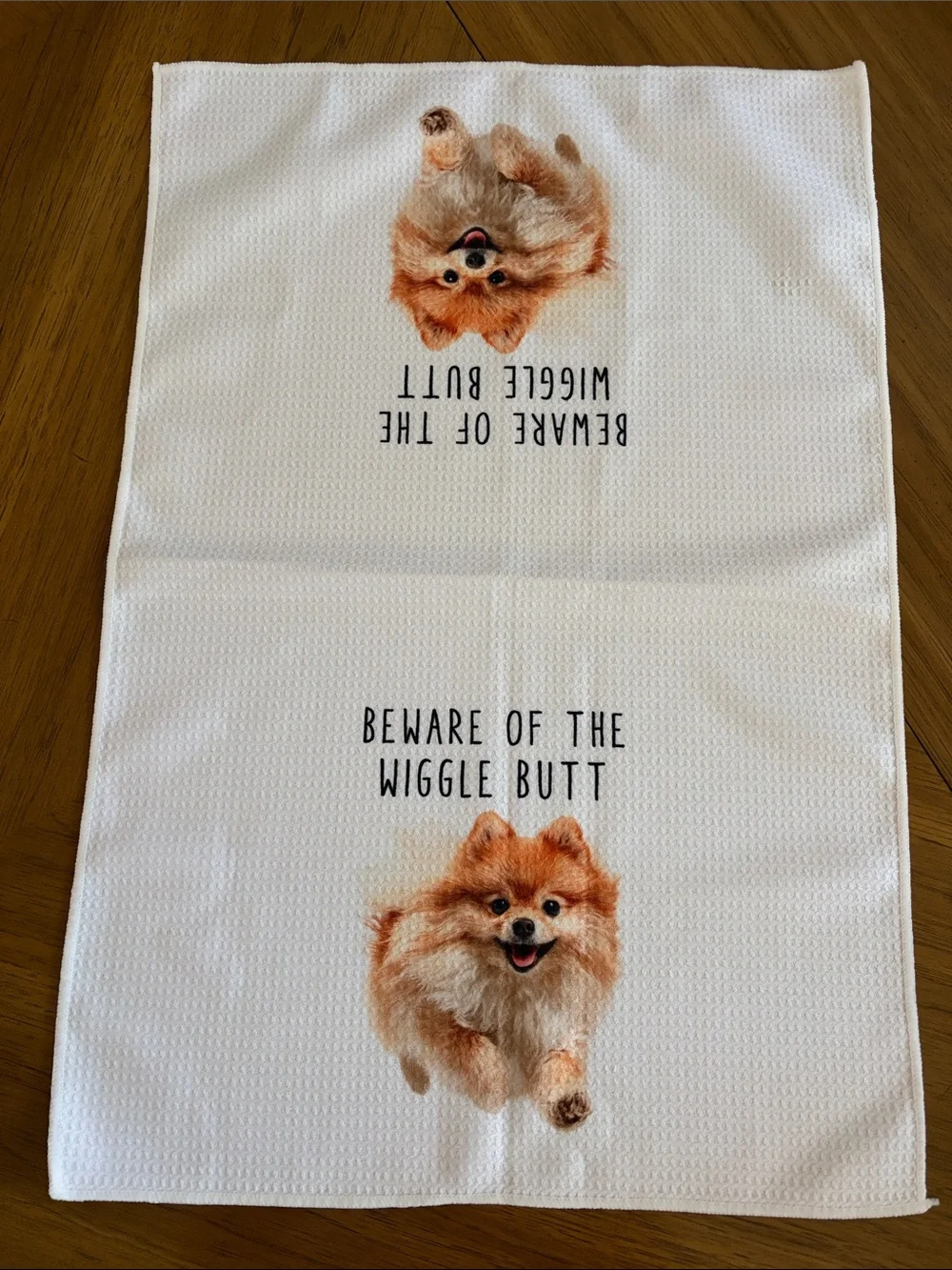 Pomeranian Kitchen Towels Set of 4. NWOT!